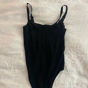 Free People | Black Bodysuit